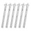 6pcs Pocket Ruler 15cm Metric Scale Ruler for School Office 1