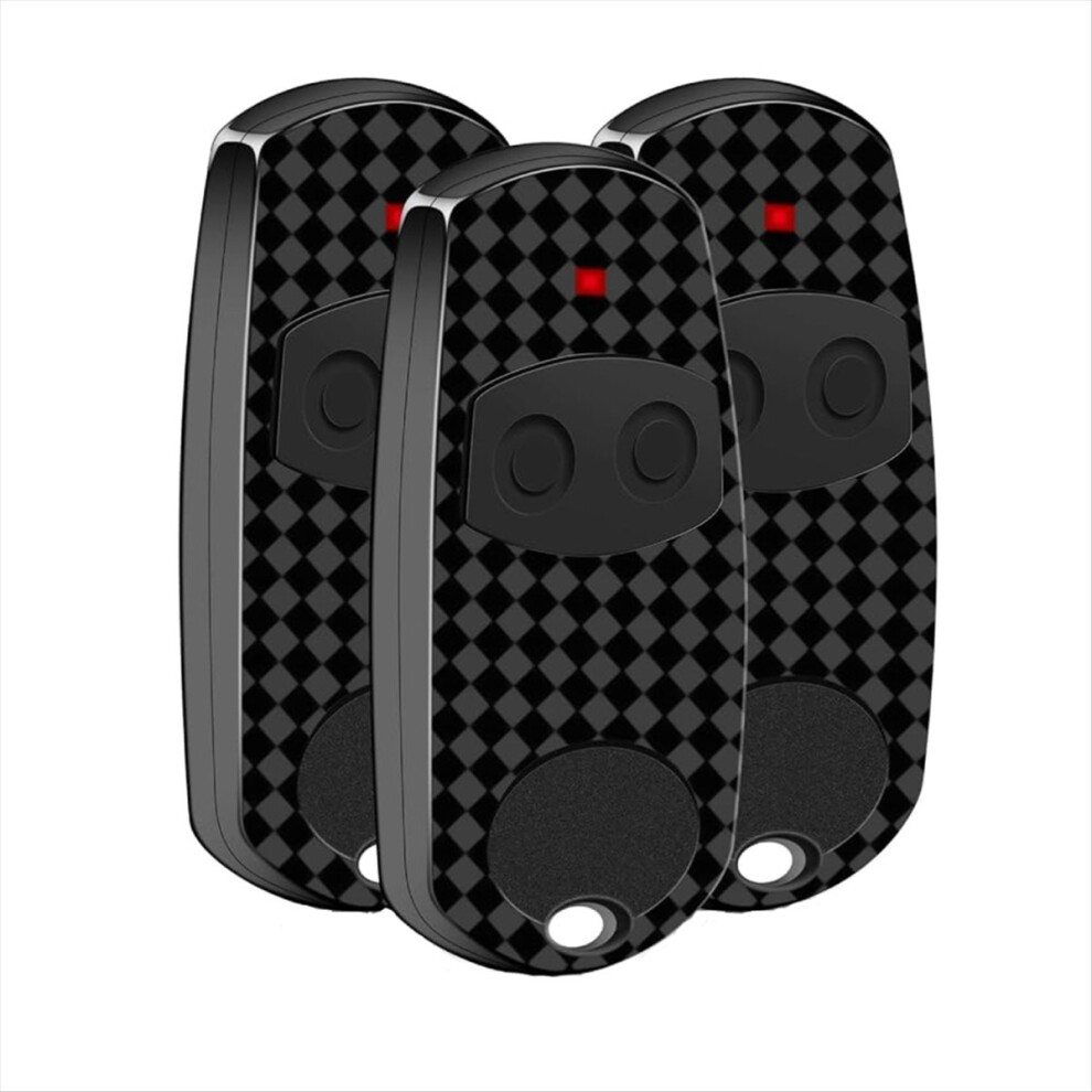 3 Pack Garage Door Remote Control Key For Top-432Ee, 433.92Mhz, Universal Gate Fob Remote For Cam Top-432Ee, Top-432Ev 4852240180112