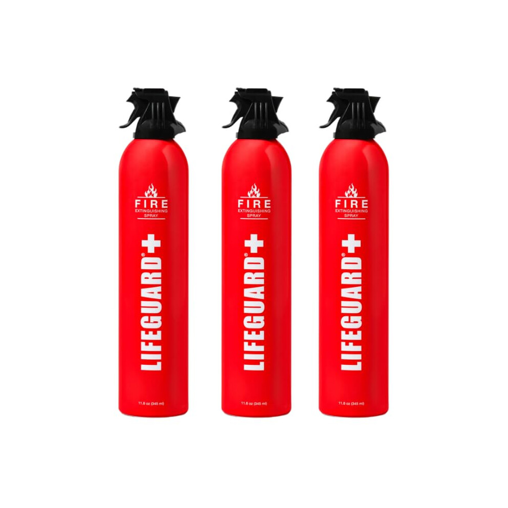 Fire Extinguisher Spray Pack Of 3, Nontoxic Ecofriendly Rapid Suppression For Home Kitchen Car 9189345635748