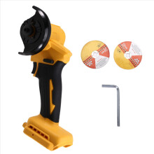 Mini Angle Grinder 3 Inch Cordless Polishing Machine Cutting Grinder+2 Cutting Disc Power Tool for 18V Battery