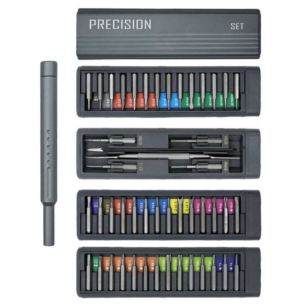 Comprehensive 49 Piece Precisions Screwdriver Collection Small 7704000506199