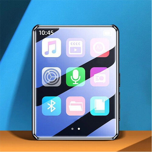 Ραδιόφωνο FM MP3 Player με φωνητική εγγραφή, ψηφιακή συσκευή με οθόνη αφής και 2
