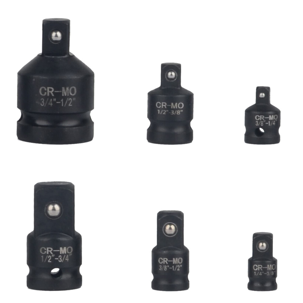 Reliable 6 Piece Impact Socket Adapter Reducer-Set Of 6 Pieces 7704000506533