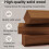 Nightstand with Drawers, Slim Solid Wood Bedside Table for Small Spaces with PullOut Tray 3