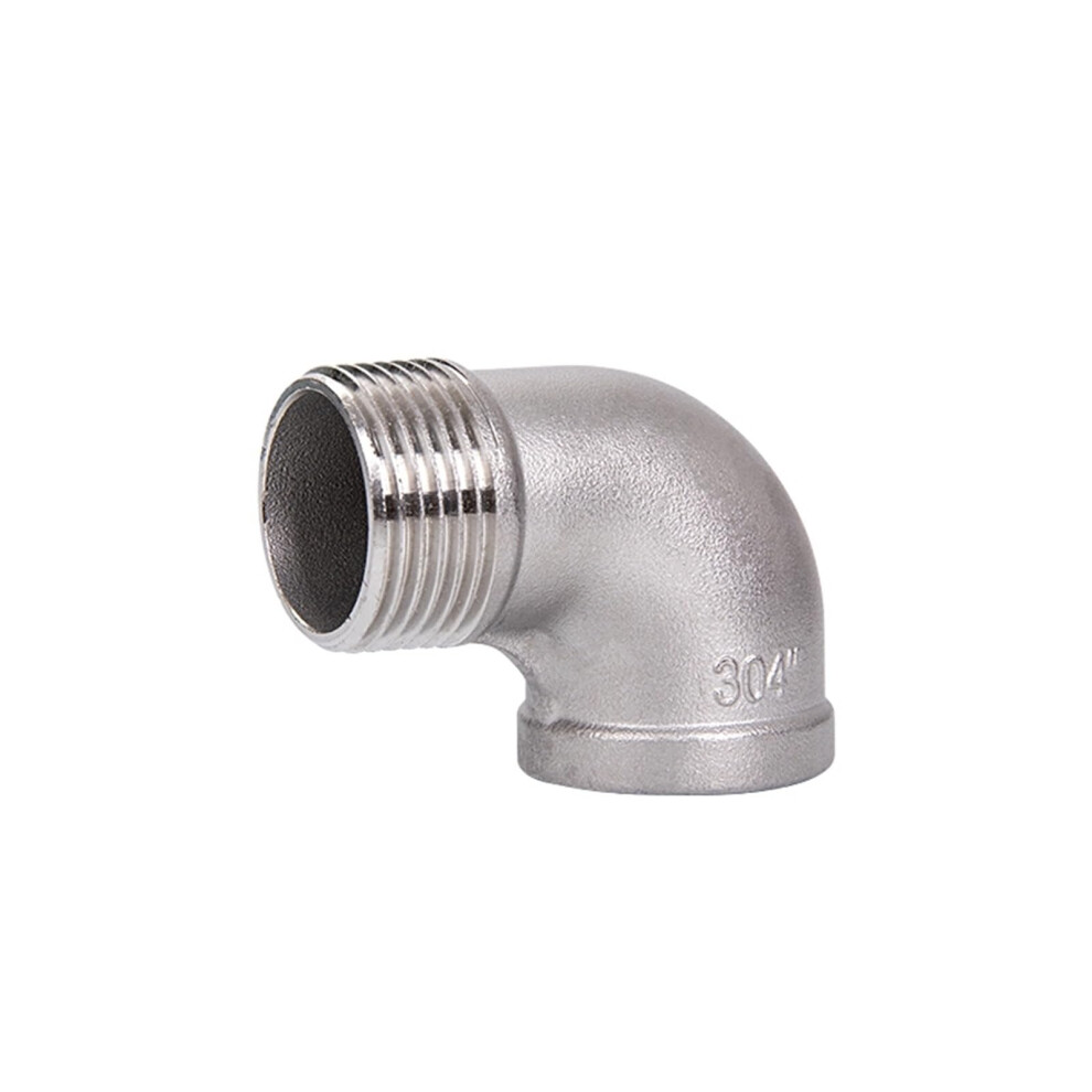 304 Stainless Steel Elbow 1/2 Inch Npt Female To Male Thread 90 Degree Corrosion Resistant Pipe Connector 9189345636172