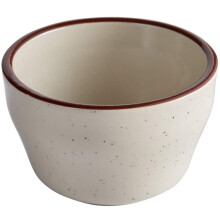 Restaurant Dinnerware Brown Speckled Stoneware Bouillon Bowls 7.25oz ChipResistant Set of 36