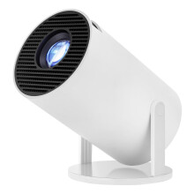 Portable Mini Projector 1080P Smart Android with WiFi Bluetooth, 4K Support, Auto Keystone, 180 Rotation