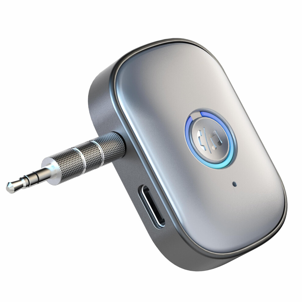 Bluetooth Adapter For Car Bluetooth 5.3 Audio Receiver Wireless Aux For Hands Calls And Music 9119770773647
