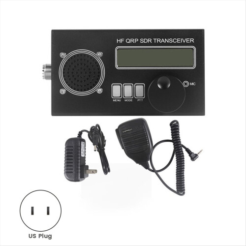 8 Band USDX USDR HF QRP SDR Transceiver SSB/CW Transceiver HF Shortwave Transceiver EU Plug 2
