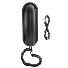 Telefon cu fir fără baterie, cu tastatură iluminată și opțiune accesibilă pentru birou, uz casnic, design montabil pe perete, cu butoane mari