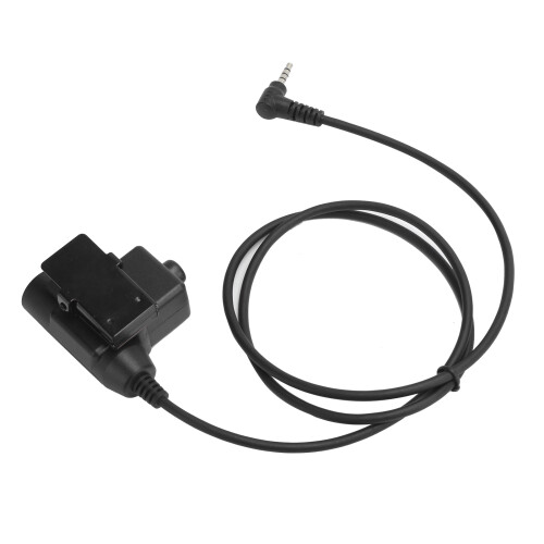 Προσαρμογέας ακουστικών Tactical Walkie Talkie για μείωση θορύβου, τακτικά ακουστικά με 1