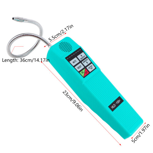 Halogen-Lecksucher, Lecksucher, Lecktester, Ton-Licht-Alarm 1