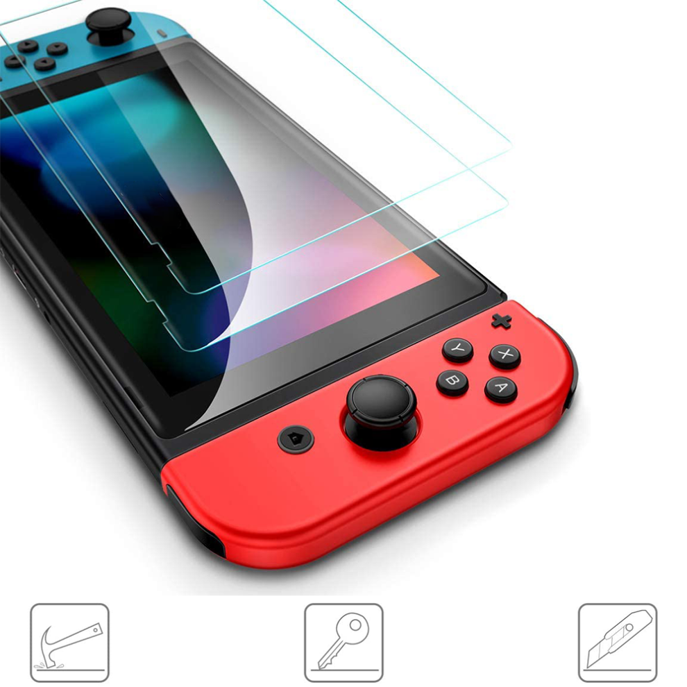 Enhanced Gaming Experience With Shatterproof Screen Protector, High Transparency Tempered Glass For Nintendo Switch, Good Quality, Good Quality, Good 9420858170488