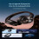 Active Noise Cancelling Over Ear Headphones,Ergonomic Fit Function Wireless Bluetooth Headset with Low Latency Foldable Portable Design for Phone 5