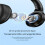 Active Noise Cancelling Over Ear Headphones,Ergonomic Fit Function Wireless Bluetooth Headset with Low Latency Foldable Portable Design for Phone 8