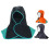 Welding Protective Cape Hood Flameproof Dust Sparking-Orange 5