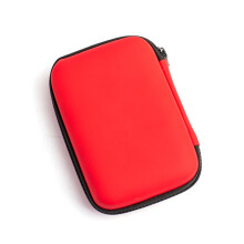 AntiScratch EVA-beschermingshouder voor 2,5 inch mobiele-Rood