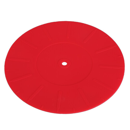 Ensemble de nettoyage de tapis de disque vinyle, plaque-Rouge
