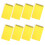 8Pcs Small Twin Coil Binding Notebook 3x4.3Inch Pocket-yellow 1