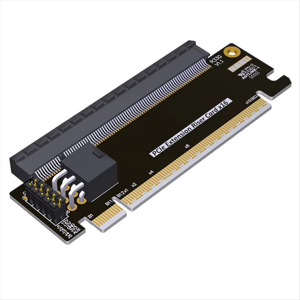 High Speed Pci Express 5.0 16X Riser Extended Card Pci-E To Pcie 16X Slot Connectors Pcie X16 Converter For 1U 2U Server 4852240187388