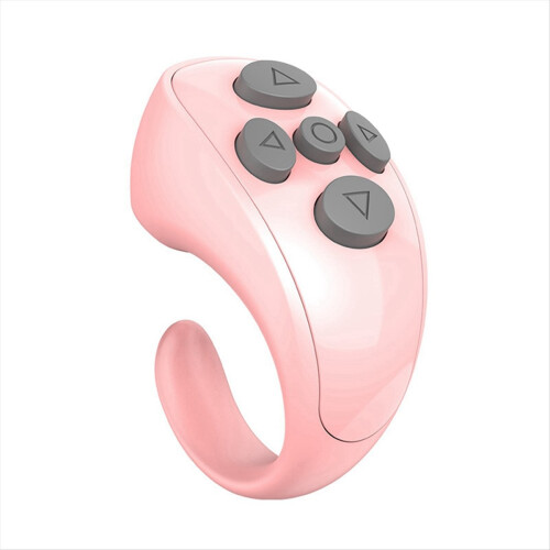 Ελεγκτής Ring για E-Book Page Turner Τηλεχειριστήριο Ring Music Video Controller για IOS Android Laptop Ροζ 1