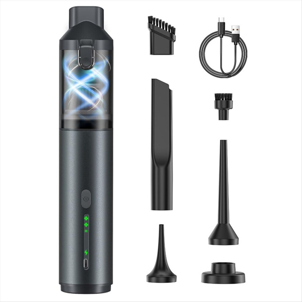 Car Vacuum Portable With 16000Pa Powerful Suction,Handheld Vacuum Cordless Rechargeable Blow &Suction,For Car, Home Light 4852240179475