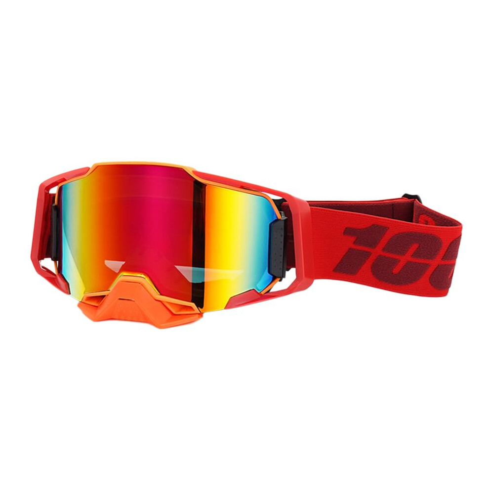 Dirt Bike Goggles With Clear Lenses For Windproof Dustproof Motorcycle Ski Mtb Atv Riding 9001264050450