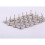 Silver Metal Thumbtacks Round Flat Push Pin-6 boxes 480 pieces 4
