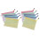 10 Pcs A4 B4 Zip Bag Clear Document-Five each of A4 B4 1