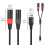 Câble de sortie USB vers double mâle 3 broches PC USB vers-2m 7