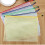 10 Pcs A4 B4 Zip Bag Clear Document-Five each of A4 B4 7