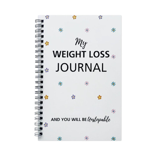 Carnet de notes de kilos perdus et de mesure du corps,