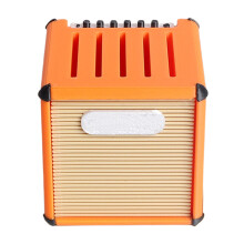 3D-geprinte gitaarplectrum opbergdoos container simulatie-Oranje