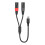 Câble audio USB vers 3 broches PC USB vers câble audio stéréo-3m 1