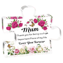 Geschenke für Mama, einzigartiges, graviertes Acrylschild-Q45