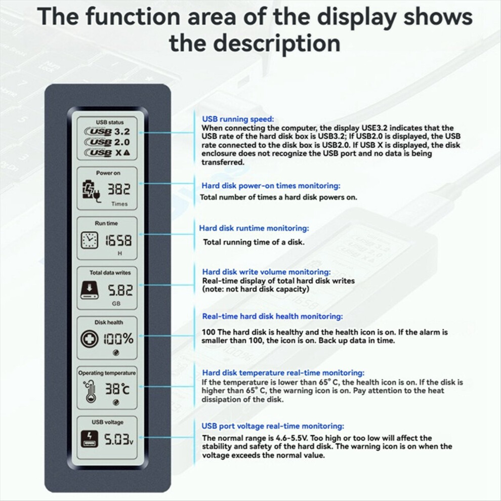 M.2 Ssd Enclosure Usb3.2 Gen2 Type C 5Gbps Ssd Case M.2 Enclosure Disk Box Tool Free Ssd Aluminum Case 4852240187937