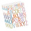 5 Sheets Colourful Alphabets Sticker Scrapbook Sticker- F2 1