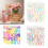 5 Sheets Colourful Alphabets Sticker Scrapbook Sticker- F2 3
