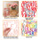 5 Sheets Colourful Alphabets Sticker Scrapbook Sticker- F2 7
