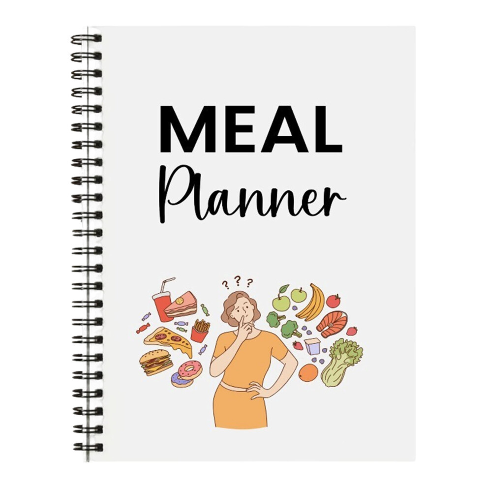 Hardcover Meal Planner Dietary Planner Journal Breakfast Journal
