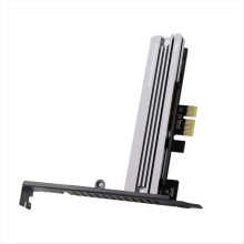 M.2 SSD NVME to PCIE 4.0 X1/X4/X8/X16 Converter Adapter with Heatsink PCI Express Expansion Card for Desktop PC
