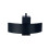 Wall Mount Headphone Stand Universal Plastic Under Desk-Black 1