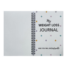 Gewichtsverliesplanner Dagelijks trainingsdagboek Verloren en