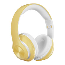 Komfortabelt Bluetooth-headset i memory foam med mikrofon, trådløse hovedtelefoner med justerbar pasform og åndedrætslys, klar lyd, klar lyd