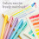 6/12/24 Colors Highlighter Markers Double-Head Highlighter-12 6