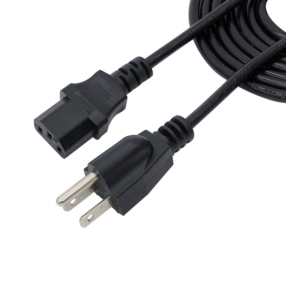 Power Cord Replacement 8Ft 3 Prong C13 For Sanyo Plasma And Lcd Hdtv 125V 10A Durable Design 9119770774569