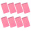 8Pieces Twin Coil Binding Notepads 80 Sheets Unlined Small-Pink 1