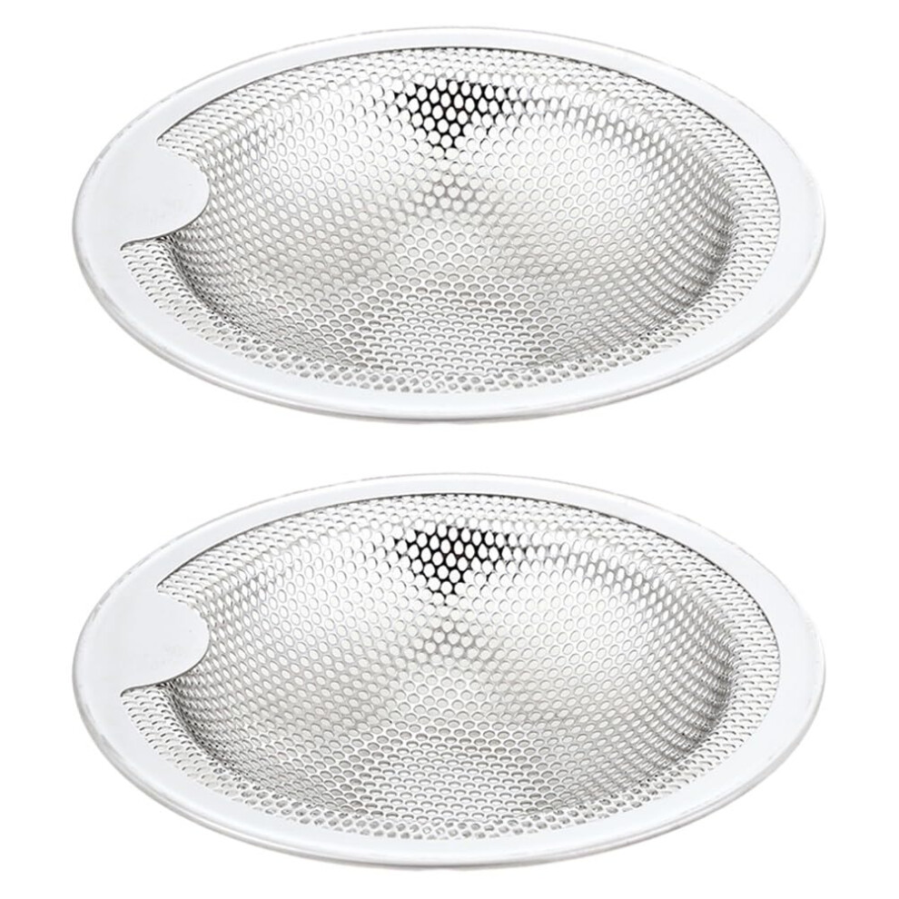 Kitchen Sink Strainer With Handle, 304 Stainless Steel Anticlogging Basket For Garbage Disposal, 2 Pack 9001264051747