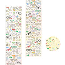Esthetische Scrapbooking Sticker PET Sticker voor Notebook-Bril