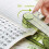 360 Degree Rotate Desktop Stapler Paper Stapler Office-Green 4